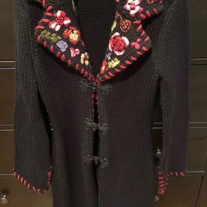 Vintage Betsey Johnson Long & Heavy Sweater/Coat